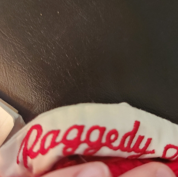 Handmade Raggedy Andy 8" Plush Bean Bag Doll No Tags - Picture 4 of 5